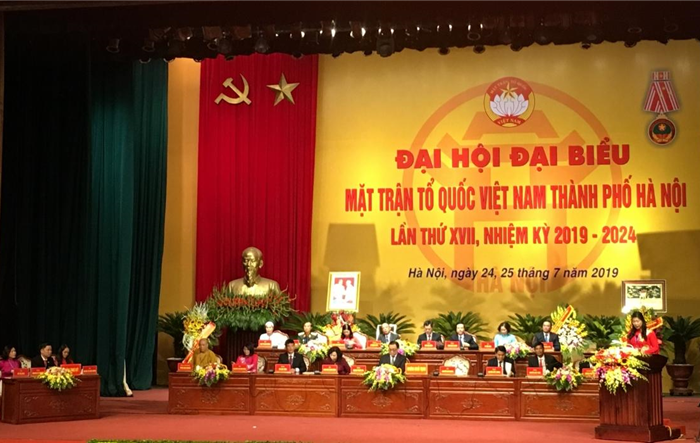 Khai mạc Đại hội Mặt trận Tổ quốc Việt Nam TP Hà Nội lần thứ XVII