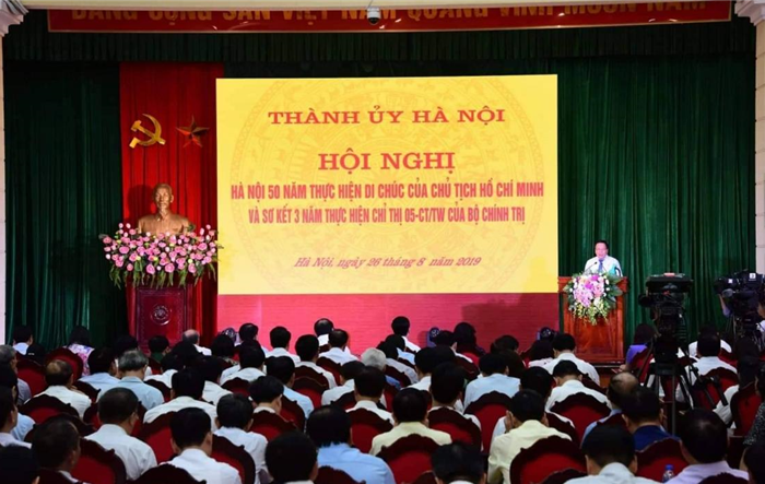 Hà Nội luôn khắc ghi và thực hiện nghiêm túc Di chúc của Chủ tịch Hồ Chí Minh