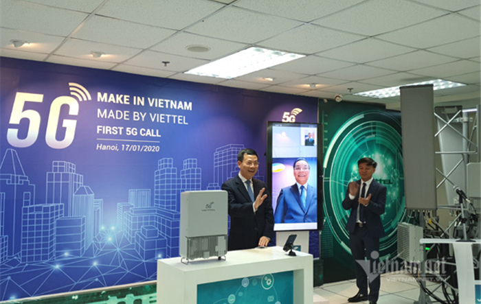 Thử nghiệm thành công cuộc gọi 5G bằng thiết bị Make in Vietnam