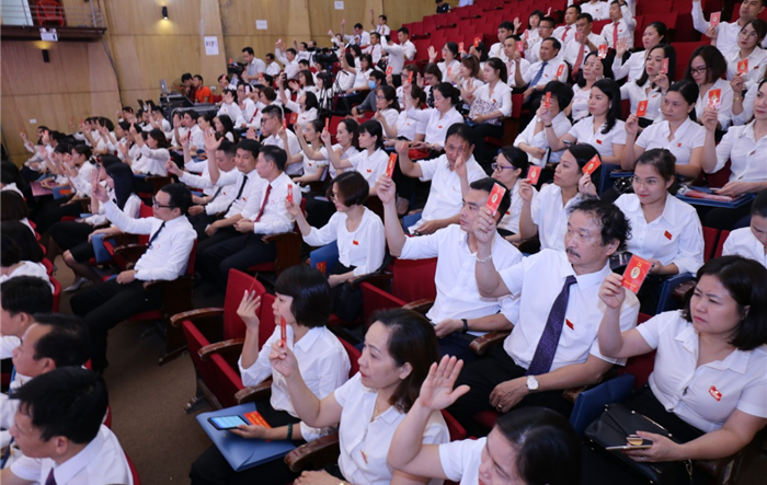 184 đại biểu bước vào phiên làm việc thứ hai Đại hội Đảng bộ cơ quan Thành đoàn Hà Nội
