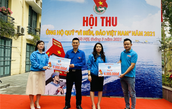 Tuổi trẻ Thủ đô góp Quỹ “Vì biển, đảo Việt Nam”