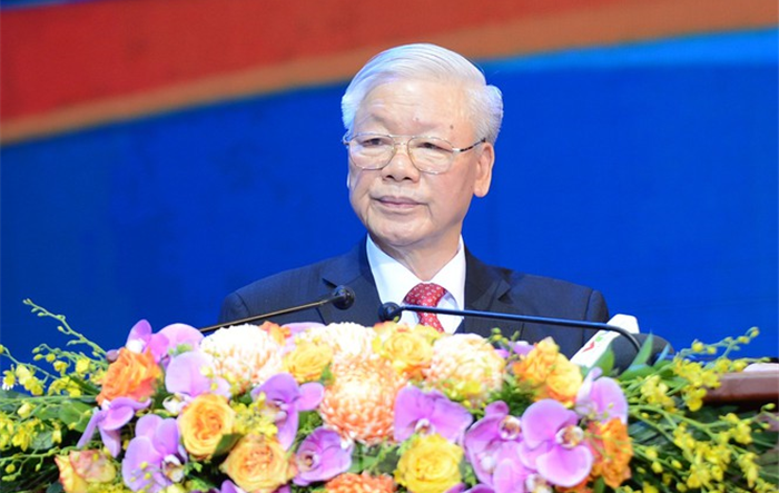 Tổng Bí thư, Chủ tịch nước Nguyễn Phú Trọng phát biểu tại Lễ kỷ niệm 90 năm thành lập Đoàn