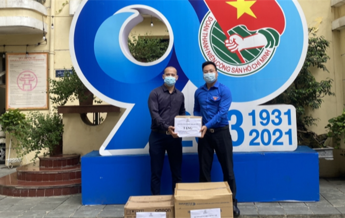 Hội Doanh nhân trẻ Hà Nội đồng hành chống dịch