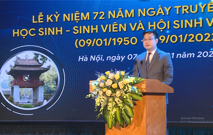 Sinh viên Thủ đô kỷ niệm 72 năm Ngày truyền thống Học sinh - Sinh viên và Hội Sinh viên Việt Nam