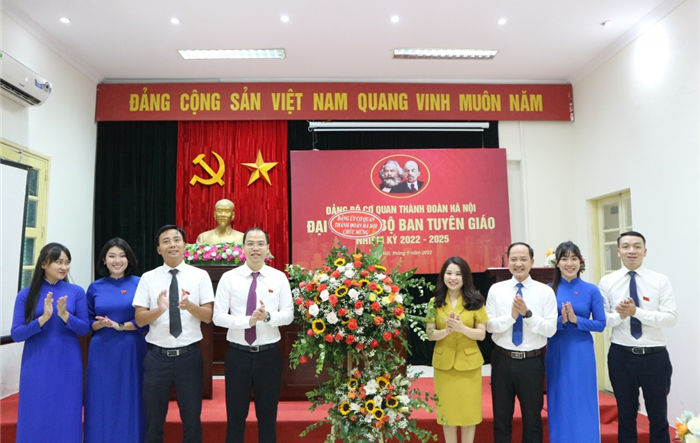 Đồng chí Nguyễn Tiến Hưng tiếp tục được tín nhiệm giữ chức Bí thư Chi bộ Ban Tuyên giáo Thành đoàn Hà Nội