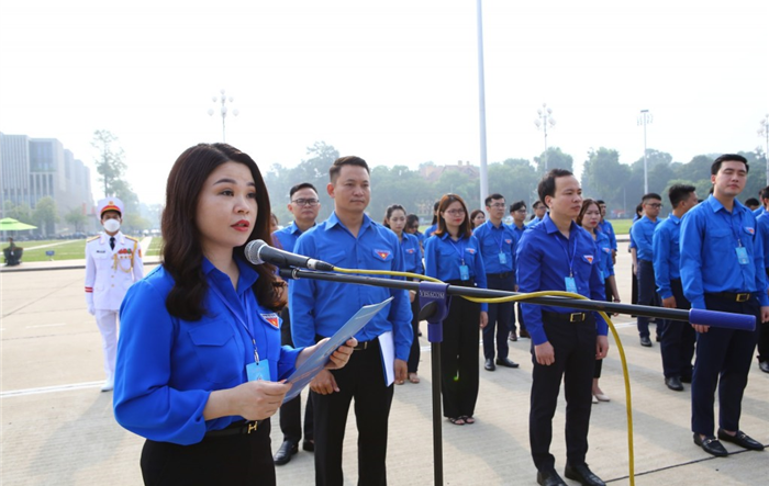 Chào mừng Đại hội Đoàn TNCS Hồ Chí Minh thành phố Hà Nội lần thứ XVI, nhiệm kỳ 2022 – 2027: Tuổi trẻ Thủ đô báo công dâng Bác