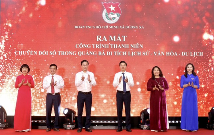Đoàn Thanh niên xã ở Hà Nội ra mắt công trình chuyển đổi số hàng trăm triệu đồng